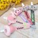 Personalized Pacifier Clip with Name - Ausbay Paci Holder for Boys and Girls - Cotton Fabric Leash for Pacifiers - Black Elephant Pattern - Buy Online on GoSupps.com