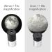 Dartwood Astronomical Telescope | 360 Rotational Scope with Various Eyepieces for Adjustable Zoom | Black/White - Buy Online on GoSupps.com