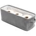 Juvale Grey Fabric Bathroom Storage Bin - 16 x 6 x 5.5 Inches - Buy Online on GoSupps.com