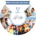 Pressure Equalizing Ear Plugs - 2 Pairs for Airplane Travel 25dB Noise Reduction Reusable Silicone for Adults & Kids 12+ Fits All Ear Canals - Blue - Buy Online on GoSupps.com