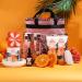 BFFLOVE Sweet Orange Spa Gift Set for Women | 10 Pc Bath Kit with Bath Salt, Massage Oil, Bubble Bath | Spa Tote Bag Included | Ideal Birthday & Party Gifts - Buy Online on GoSupps.com