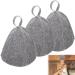 Saunahut 3Pcs sauna hat sauna hats sauna hat hat hanze men saunahut men's filz felt hat sauna sauna sauna sauna hats sauna hat men suitable for use in saunas and baths