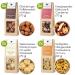 Wellnut Ladiesnight Premium Gift Set for Women | High-Quality Birch Wood Box with 8 Exceptional Nut & Chocolate Snacks | Perfect Delicatessen Gift Idea for Girlfriend Sister or Mother - Buy Online on GoSupps.com