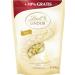 Lindt chocolate lindor balls white |400 g |Approx. 30 chocolate balls white chocolate with a delicately melting filling |Praline gift |Chocolate gift