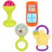 Toyland Baby & Toddler Teething Rattles - Random Assorted Designs for Ages 3m+ | Perfect Teething Toys - Buy Online on GoSupps.com