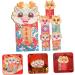 RUNROTOO 24pcs Red Packet New Year Money Bags Chinese New Year Greeting Card CNY Envelopes Dragon Year Hongbao Mascot Envelope Red Gifts Red Envelopes Thick Coated Paper Dragon Pattern Coin - Buy Online on GoSupps.com