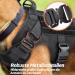 Rabbitgoo No Pull Dog Harness for Medium & Large Dogs - Tactical Adjustable Vest with Metal Buckle & Handle - Breathable Military Safety Gear - XL Black - Buy Online on GoSupps.com