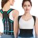 Back Brace Posture Corrector for Women and Men Upper and Lower Back Pain Relief Back Straightener Ideal for Scoliosis and Hunchback Adjusatable Shoulder Brace for Hump Thoracic-Medium(32-41) Inch