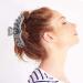 Vintage Flower Metal Hair Clips Set - Non-Slip Rhinestone Barrettes for Women and Girls - Buy Online on GoSupps.com