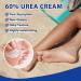 60% Urea Cream - Cracked Heel Repair Cream For Feet and Hand - Foot Cream for Cracked Heels and Dry Skin - Urea Cream 60 Percent for Feet - Maximum Strength for Hand Foot and Body Care - Buy Online on GoSupps.com