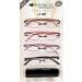 Foster Grant 3 Pack Xtrasight Daniella Frameless Reading Glasses with Cases - Purple 1.25 | Travel Reader - Buy Online on GoSupps.com