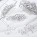 Wedding Hair Comb Set - 24 Piece Faux Pearl Crystal Accessories for Bride & Bridesmaid - Buy Online on GoSupps.com