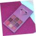 Balacoo Metallic Eye Shadow Palettes 9 Eyeshadow Women Eye Shadow Makeup Palette Powder Eye Shadow Metallic Color 1 count (Pack of 1) Purple - Buy Online on GoSupps.com
