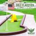 WATSY USA Golf Flagstick Practice Mini Putting Green Flags - Portable 2-Section Design for Home Training - USA Set of 1 - Buy Online on GoSupps.com