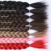 YOGFIT 20 Long Straight Wrap Around Ponytail Hair Extensions - Synthetic Hair - Medium Brown with Medium Auburn - 2PCS DIY Braid Ponytail Extension for Women - Buy Online on GoSupps.com