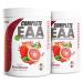 EAA powder 2x500g Blood Orange - 12 500mg of essential amino acids - Incredibly delicious & refreshing - Complete EAA with all 9 EAAS including Histidin - EAA Vegan Amino acids powder - Amino Workout Drink Blood Orange 500 G (2 Pack)