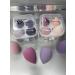 VLuna Makeup Sponges Set - 4 Pcs Cosmetic Beauty Blenders with Storage Case | Flawless for Liquid Cream & Powder | Multi-Color Pink - Buy Online on GoSupps.com