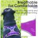 Thinkpet No-Pull Dog Harness - Breathable Adjustable Harness for Small Medium Large Dogs - Soft Padded Reflective Safety Harness in Bright Purple - 2XL (1 Pack) - Buy Online on GoSupps.com