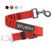 STUCH Universal Bungee Safety Belt for Dogs & Cats - Suitable for all dog breeds & car types (Color Red)