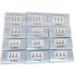 Globliss 6 Pack Indian Bindis Face Gems Sticker Set - 18 Long Forehead Stickers in Silver, Golden & Colorful Hues - Buy Online on GoSupps.com