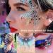 Body Glitter Gel 50ml Face Glitters Body Gel Sequins Shimmer Liquid Eyeshadow Mermaid Sequins Sparkling Chunky Body Lotion Glitter Liquid for Face Body Eye Hair Nail DIY Makeup Decoration-Pink#03 03# Pink - Buy Online on GoSupps.com
