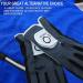 Buy Lovmead Left-Hand Golf Gloves for Men - All-Weather Microfiber Right-Hand Grip | Sizes S-XL - Soft Comfort Fit - Gray Black Blue White - Buy Online on GoSupps.com