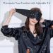 Fleur&Yang Silk Sleep Mask - Adjustable Blackout Eye Cover in 100% Mulberry Silk (Starlight) - Buy Online on GoSupps.com
