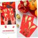 PRETYZOOM 30pcs 2023 Year of The Rabbit Red Packets Rabbit Red Envelopes Lucky Money Envelopes 2023 Rabbit Year Red Envelopes Red Purse New Year Red Packets Personality New Year's Bag Paper As Shown 1 11.5X8CM - Buy Online on GoSupps.com