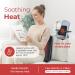 Comfier Massage Pillow for Back Pain Relief - 3 Massage Modes 2 Heat Levels Memory Foam Support for Home & Office - Buy Online on GoSupps.com