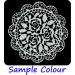 1 x Simply Heaven Edible Ready Made Cake Lace 47 colours mat 78 (Ivory) - Buy Online on GoSupps.com