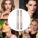 Silicone Lip Applicator - Reusable Lip Gloss Applicator Multi-purpose Lipstick Gloss Makeup Brush Tool Soft Double-Head Lip Oil Brush with Lid for Women and Girls Pink - Buy Online on GoSupps.com