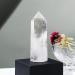 Large Clear Quartz Healing Crystal Wand 4.72 - 5.11 | 6 Faceted Single Point Prism for Meditation & Reiki - Natural Quartz Stones for Chakra Therapy & Home Decor - Runyangshi - Buy Online on GoSupps.com