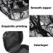 Black & White Branch Tree Women's Portable Period Bag | Napkin Storage Menstrual Cup Pocket & Breastfeeding Pillow Holder for Teens & Girls - Buy Online on GoSupps.com