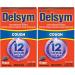 Delsym Cough Suppressant Liquid 3 Ounce (Grape Adult) 3 Fl Oz (Pack of 2) 3 Fl Oz (Pack of 2) Grape