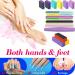 16 Pcs Nail Files & Buffers Set - OVLUX Professional & Home Nail Buffer Block Tool - Double Sided Grit Files for Natural Nails - 7 Step Nail Strips - Buy Online on GoSupps.com