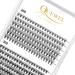 Individual eyelashes QUEWEL cluster lashes 240 pieces of single eyelash extensions 0.07d curl 20+30d single cluster eyelashes Natural appearance DIY eyelash extension Mix8-14mm at home (20d+30d 0.07d Mix8-14mm) 1 piece (1 Pack) 20d+30d-07d mix 8-14mm
