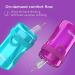 Smilo Sippy Cup 2 Pack for Toddlers (1+ years) - Spill Proof, Fold-Away Silicone Spout - 8.5 oz Capacity - BPA-Free - Made in USA - Aqua & Green/Blue - 2 Pack - Buy Online on GoSupps.com
