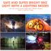 BURNINGSUN Bike Light Set & Horn - Solar Powered USB Rechargeable 4 Mode Headlight Taillight Combo for Cycling Safety + LED Speaker Bell - Buy Online on GoSupps.com