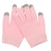 minkissy 1 Pair Pink Gloves Gel Hand Moisturizing Gloves Hand Lotion Gloves Hand Moisturizer Gloves Lotion Moisturizing Gloves Moisturizing Gloves for Women Cotton Ordinary Essential Oil 21x14cm Pink