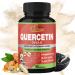 Organic Cadane Quercetin Extract Capsules - Combined Turmeric Berberine Nettle Leaf & More - 90 Capsules 3 Months Supply