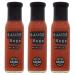 Sauce Shop - Sriracha - Award-Winning Hot Sauce Sriracha Sauce Perfect for Stir Fry Burgers Fries Yoghurt and Hummus 3 x 255g
