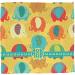 Personalized Cute Elephants Washcloth | YouCustomizeIt - Custom Baby Gifts & Nursery Essentials - Buy Online on GoSupps.com