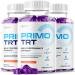 (3 Pack) Primo TRT Gummies for Men Official Primo TRT Male Performance Gummys with Maximum Strength Ingredients Advanced PrimoTRT Male Health Support Supplement with Premium Vitamins (180 Gummies)