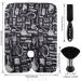 NICEMOVIC Hair Cutting Cape & Accessories Set - Professional Barber Supplies with Neck Duster & Brush for Salon Styling | International Shipping - Buy Online on GoSupps.com