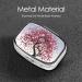 Japanese Cherry Tree Pill Case | 2 Compartment Travel Pill Box | Cute Pocket Organizer for Gifts - Buy Online on GoSupps.com