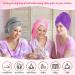 HOMERHYME Hair Drying Towel 3 Pack - Quick Dry, Highly Absorbent & Anti Frizz Hair Turban for Wet Curly Long Hair - Buy Online on GoSupps.com