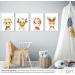 Set of 3 or 4 Decorative Posters for Baby & Children's Bedroom | A4 Size - P52 - Buy Online on GoSupps.com