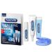 Rapid White Bleaching Power Set - Immediate Tooth Whitening No Hydrogen Peroxide 7 Steps Whiter Teeth Home Application Blue & Silver 1 Pack - Buy Online on GoSupps.com