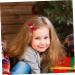 FOMIYES 4 Pairs Bow Tie Christmas Photo Prop Ponytail Holder Christmas Bow Hair Clips Christmas Bows Headwear Kids Hair Accessories Hair Ties Toddler South Korea Fabric Short Hair - Buy Online on GoSupps.com