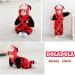 Doladola Unisex Baby Ladybug Romper | 3-6 Months Flannel One Piece Pajamas - Buy Online on GoSupps.com